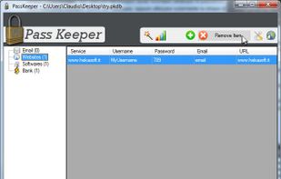 Hekasoft PassKeeper screenshot 2