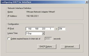 DHCP Server for Windows screenshot 2