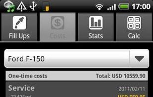FuelLog screenshot 1