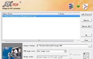 AXPDF Image to PDF Converter screenshot 1