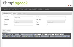 myLogbook screenshot 1