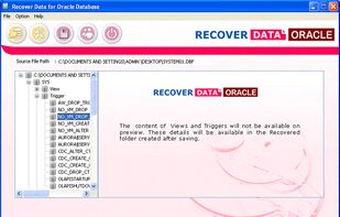 Recover Data for Oracle Database screenshot 1