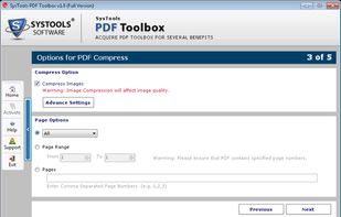 Choose PDF file option to Modify
