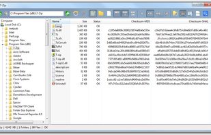Folder Size Explorer checksum md5, sha1, sha256