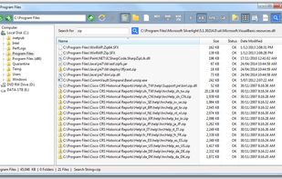 Folder Size Explorer search