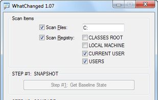 WhatChanged screenshot 1