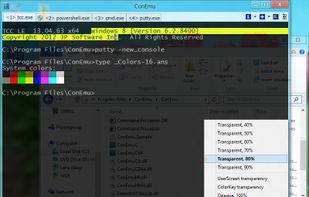 Alpha transparency in ConEmu