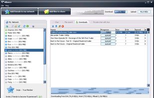Alliance P2P screenshot 1