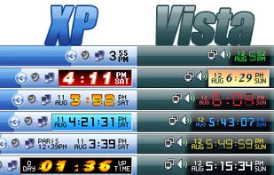 Free Desktop Clock screenshot 1