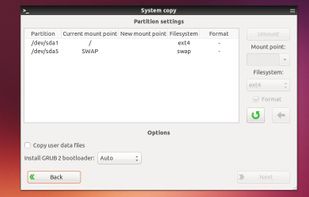 Systemback screenshot 1
