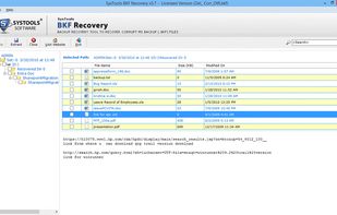 Upon completion of the scanning process, the software lists you complete files listed in folders arranged in proper hierarchy.
