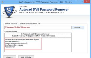 you can see new generated password in software screen