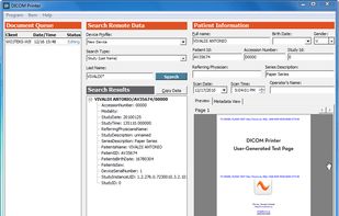 Flux Inc DICOM Printer screenshot 1