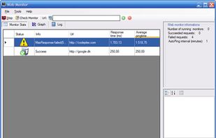 WebMonitor screenshot 1