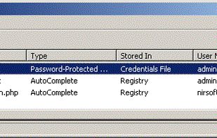 IE PassView screenshot 1