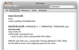 Apple Dictionary screenshot 1