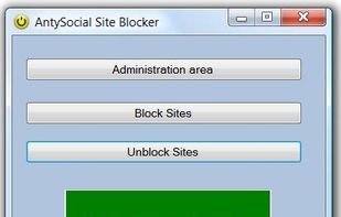 AntySocial Website blocker screenshot 1