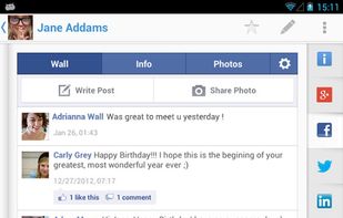 Contacts + screenshot 3