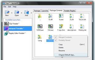 Package Contents Tab