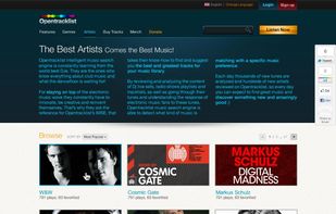 Artists on Opentracklist