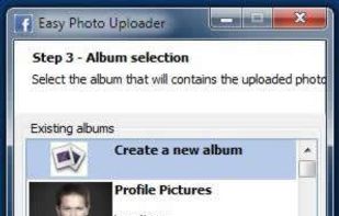 Easy Photo Uploader for Facebook screenshot 2