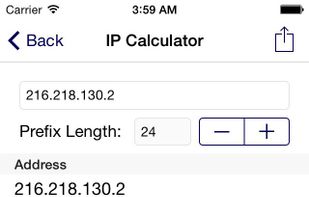 HE.NET Network Tools screenshot 2