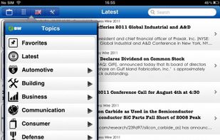 Business Wire screenshot 3