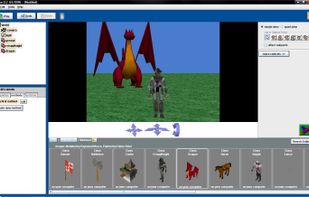 Add 3-D objects screen