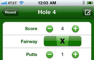 Scorecard Golf screenshot 2