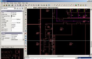 Example for an architectural drawing