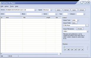 FairStars CD Ripper screenshot 1