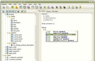 SQLite Administrator screenshot 1
