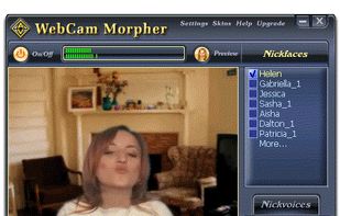 AV Webcam morpher screenshot 1