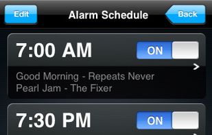 Alarm Schedules