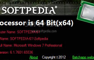 Processor X32 or X64 screenshot 1