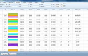Booking List - eResource Scheduler 4.0.1