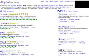 Codingbat screenshot 1