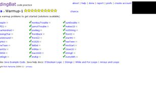 Codingbat screenshot 1