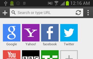 Exsoul Web Browser screenshot 1