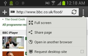 Exsoul Web Browser screenshot 2