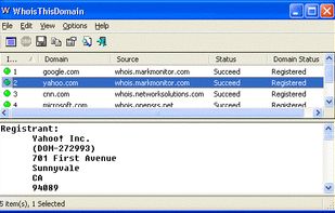 WhoisThisDomain screenshot 1