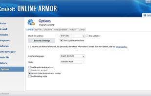 Online Armor screenshot 1