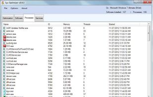 Sys Optimizer screenshot 1
