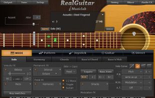 Realguitar screenshot 1