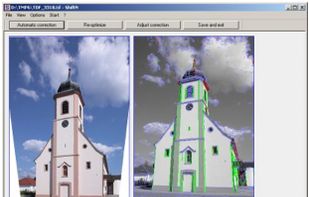 Example of an image for rectification with Shiftn.