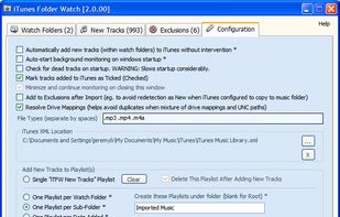 iTunes Folder Watch screenshot 1