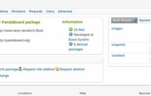 Open Build Service screenshot 1
