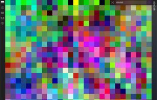 Random color grid for quickly finding colors