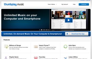 Thumbplay Music screenshot 1