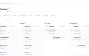 Kanban board (pipeline)